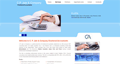Desktop Screenshot of cacpjain.com